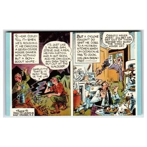 Mutoscope Vintage 1944 Comic Strip Humor Card #3 A